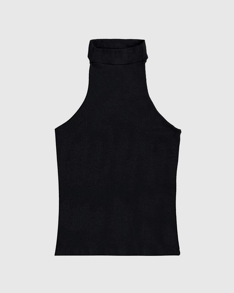 Blusa Infantil Menina Sem Alças Com Gola Em Ribana Malwee Kids