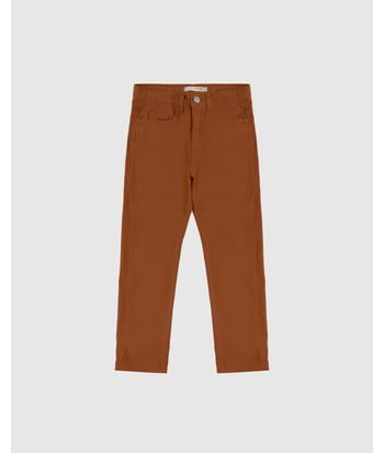 Calça Infantil Masculina Skinny Cintura Média Sarja com Elastano Malwee Kids