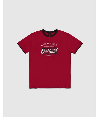 Camiseta Menino American Streets Em Algodão Malwee Kids