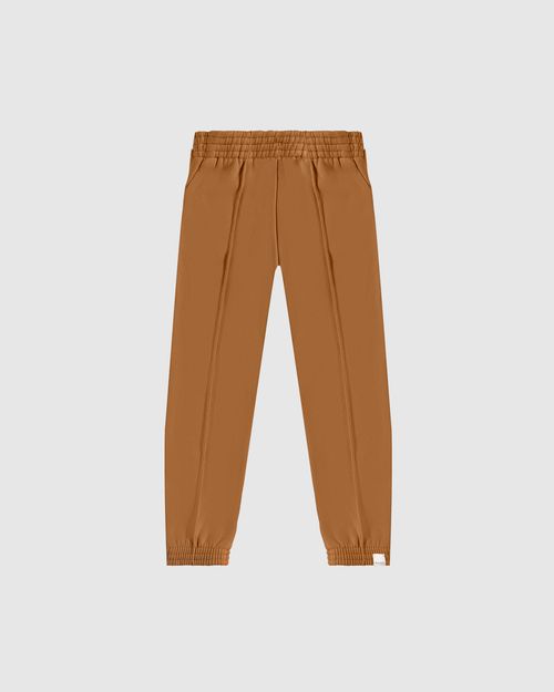 Calça Infantil Unissex Jogger Em Moletom Comfy Flanelado Malwee Kids