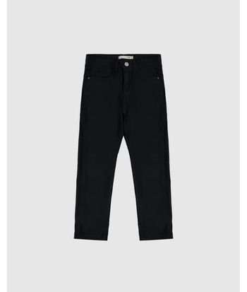 Calça Infantil Menino Skinny Cintura Média Sarja Com Elastano Malwee Kids