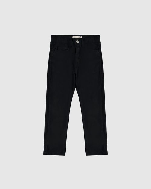 Calça Infantil Menino Skinny Cintura Média Sarja Com Elastano Malwee Kids