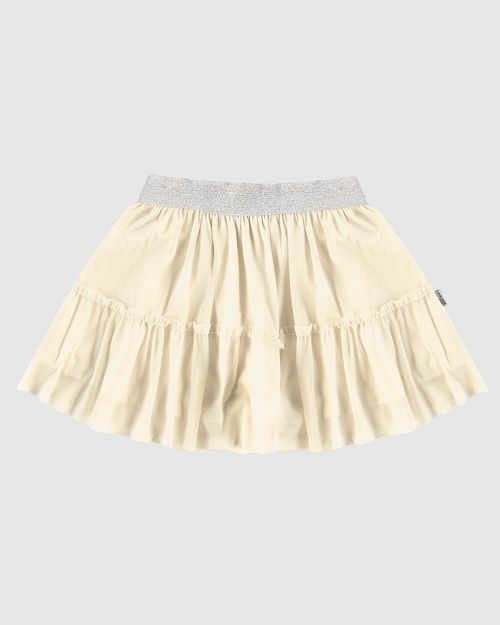 Saia Infantil Curta Rodada Em Tule Stretch Malwee Kids