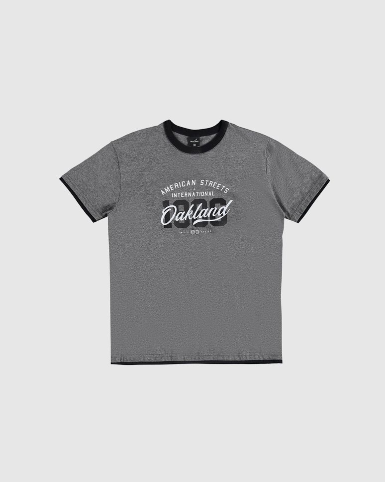 Camiseta Menino American Streets Em Algodão Malwee Kids