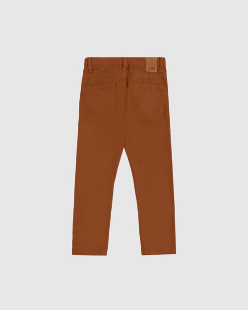 Calça Infantil Menino Skinny Cintura Média Sarja Com Elastano Malwee Kids