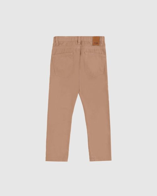 Calça Infantil Menino Skinny Cintura Média Sarja Com Elastano Malwee Kids