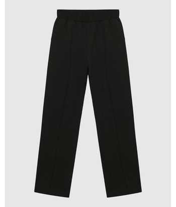Calça Básica Feminina Reta Em Moletom Stretch Flanelado - ENFIM