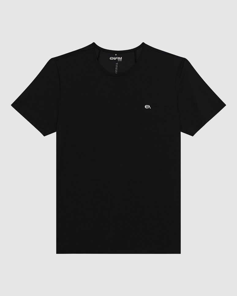 Camiseta Masculina Regular Em Malha Air E Tecnologia Dry - ENFIM