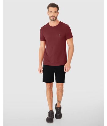 Bermuda Comfort Masculina Cadarço Interno Em Moletom Stretch - ENFIM