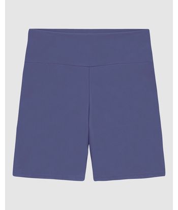 Shorts Justo Feminino Bolso Costas Em Malha Dry - ENFIM