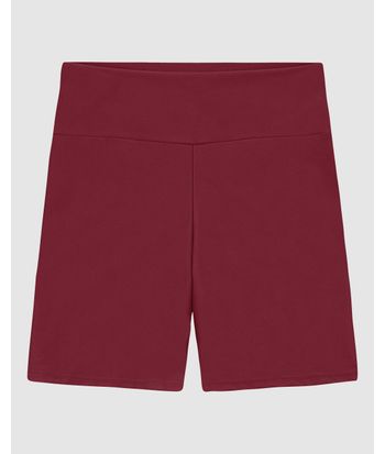 Shorts Justo Feminino Bolso Costas Em Malha Dry - ENFIM