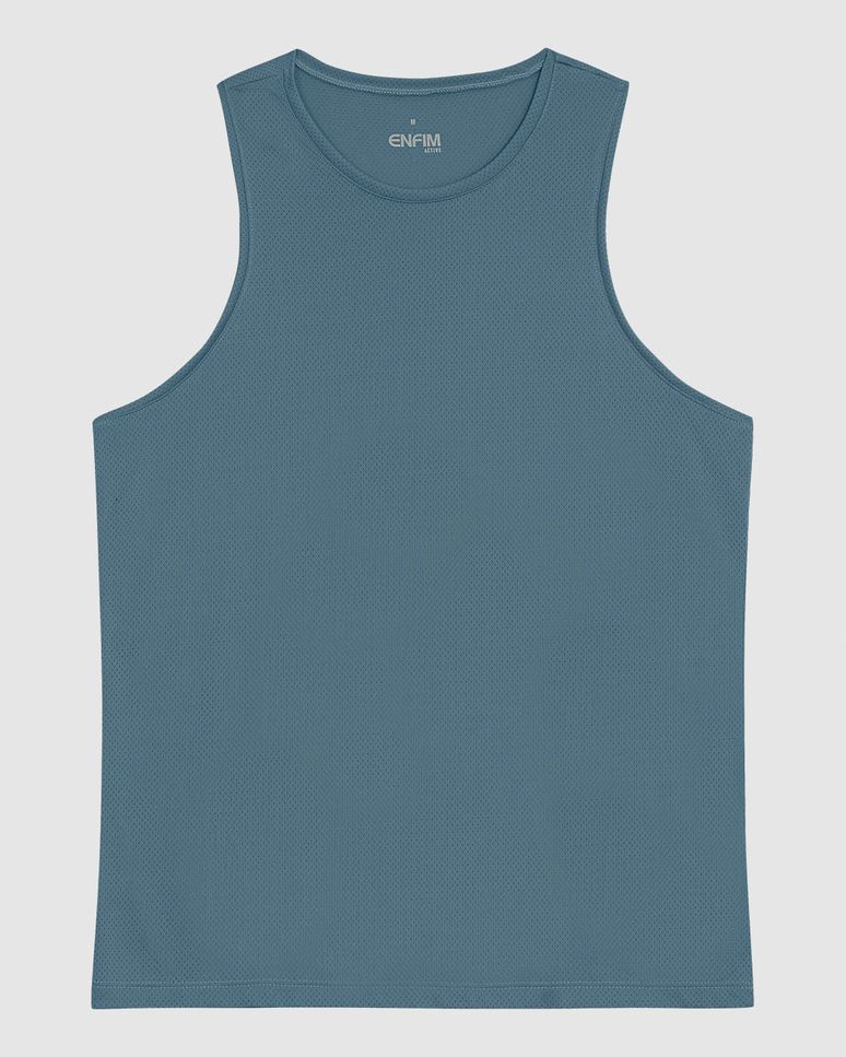 Regata Masculina Com Dry Em Poliamida - ENFIM