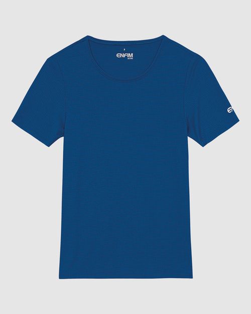 Blusa Slim Feminina Decote Redondo Em Malha Air E Tecnologia Dry - ENFIM