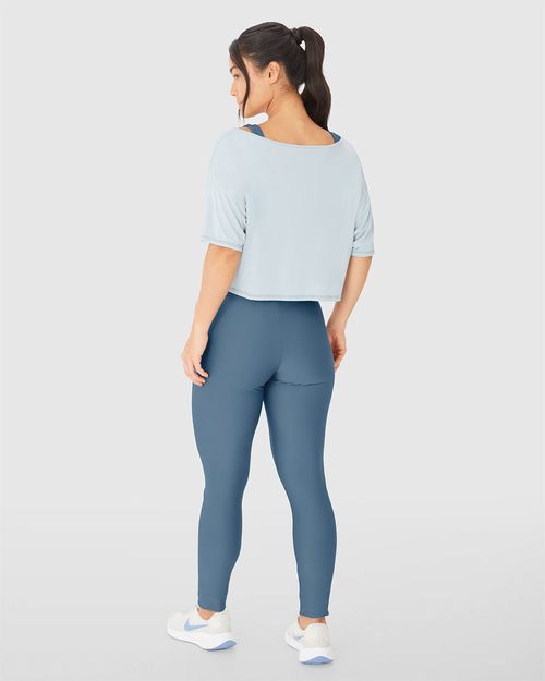 Blusa Ampla Feminina Estampa Frontal Em Malha Dry E Proteção UV50+ - ENFIM