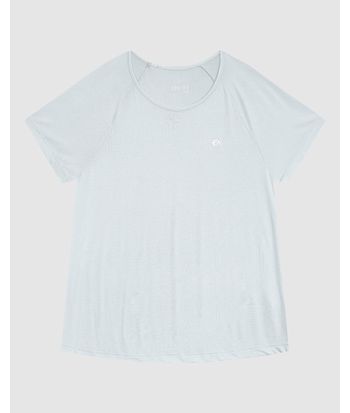 Blusa Básica Feminina Manga Curta Em Malha Dry E Proteção UV50+ - ENFIM