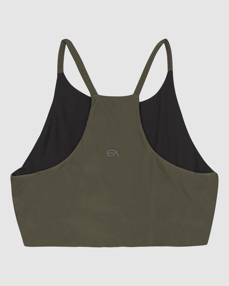 Top Halter Neck Esportivo Em Malha Texturizada Stretch - ENFIM