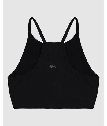 Top Halter Neck Esportivo Em Malha Texturizada Stretch - ENFIM