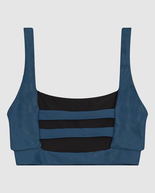 Top Regata Esportivo Com Recorte Em Malha Dry E Proteção UV50+ - ENFIM