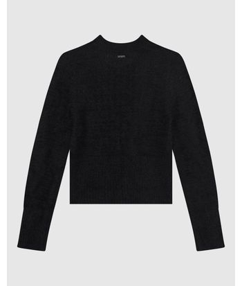 Cardigan Justo Feminino Abotoamento Frontal Em Tricô Texturizado - ENFIM