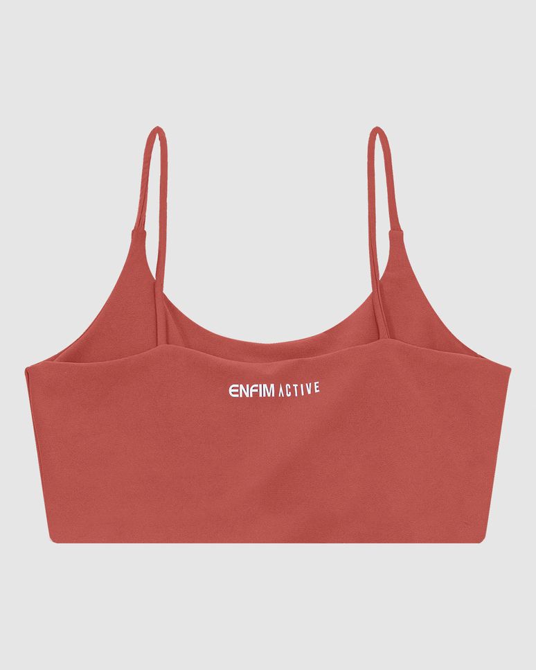 Top Esportivo Regata Duplo Em Malha Dry - ENFIM