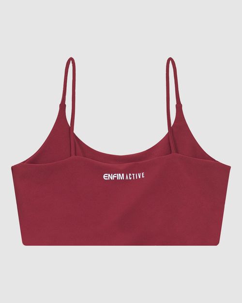 Top Esportivo Regata Duplo Em Malha Dry - ENFIM