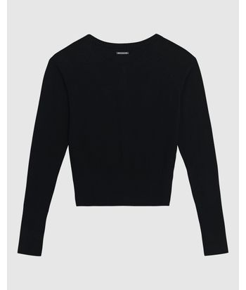 Cardigan Básico Feminino Abotoamento Frontal Em Tricô - ENFIM