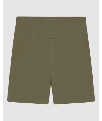 Shorts Justo Feminino Bolso Costas Em Malha Dry - ENFIM