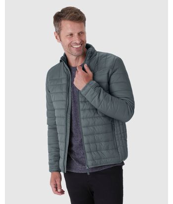 Jaqueta Básica Masculina Puffer Em Poliamida