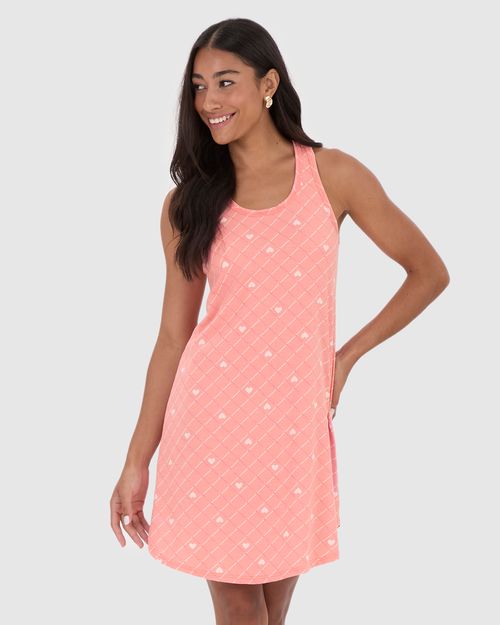 Camisola Feminina Sem Manga Estampada Em Algodão