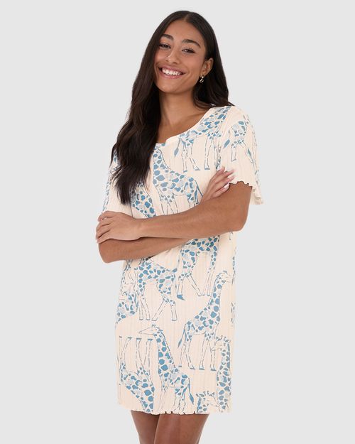 Camisola Feminina T-Shirt Estampada Em Malha Jacquard