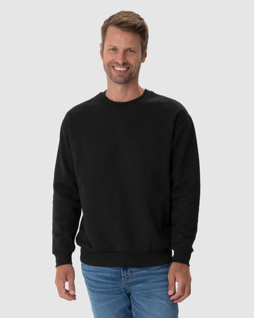 Blusão Masculino Relaxed Fit Em Moletom Flanelado