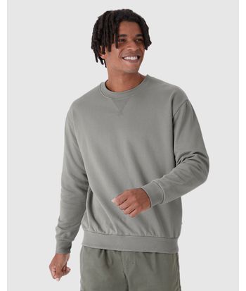 Blusão Masculino Relaxed Fit Em Moletom Flanelado