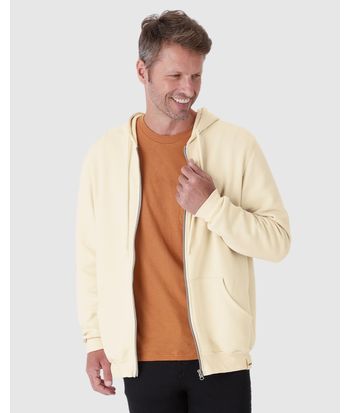 Jaqueta Masculina Com Capuz Em Moletom Comfy Flanelado