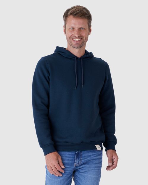 Blusão Masculino Com Capuz Em Moletom Comfy Flanelado