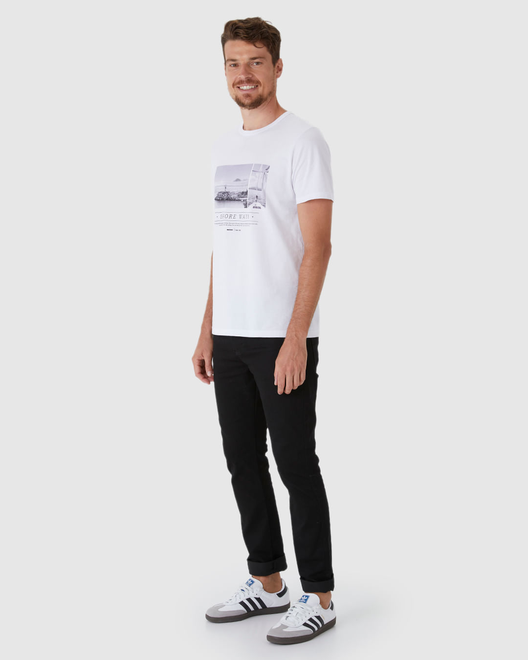 Camisa Edwards Manga Curta Poplin - Conforto E Praticidade