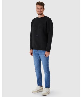 Blusão Masculino Estampa Alto Relevo Em Moletom Premium