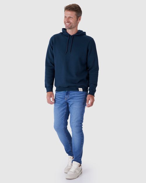 Blusão Masculino Com Capuz Em Moletom Comfy Flanelado