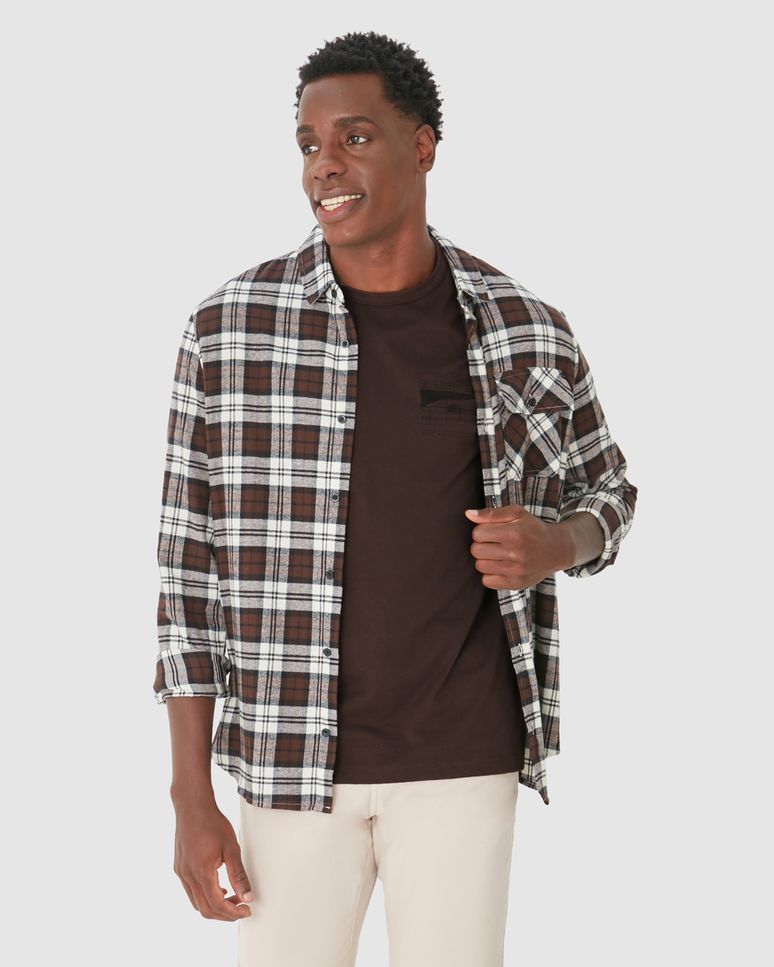 Camiseta Masculina Manga Curta Com Estampa Em Algodão