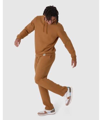 Calça Reta Masculina Em Moletom Comfy Flanelado