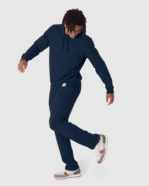 Calça Reta Masculina Em Moletom Comfy Flanelado