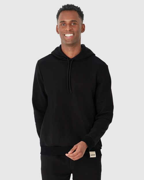 Blusão Masculino Com Capuz Em Moletom Comfy Flanelado