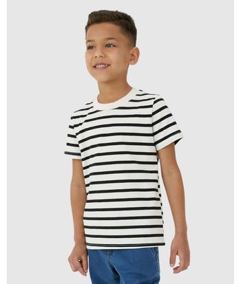Blusa Infantil Unissex Listrada Em Algodão Malwee Kids
