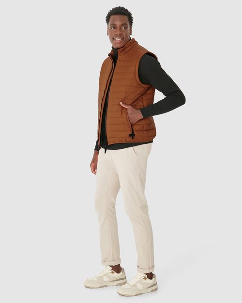 Jaqueta Puffer Masculina Manga E Capuz Removíveis Em Nylon