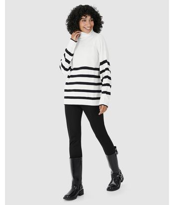 Calça Legging Feminina Cós Elástico Em Malha Interlock