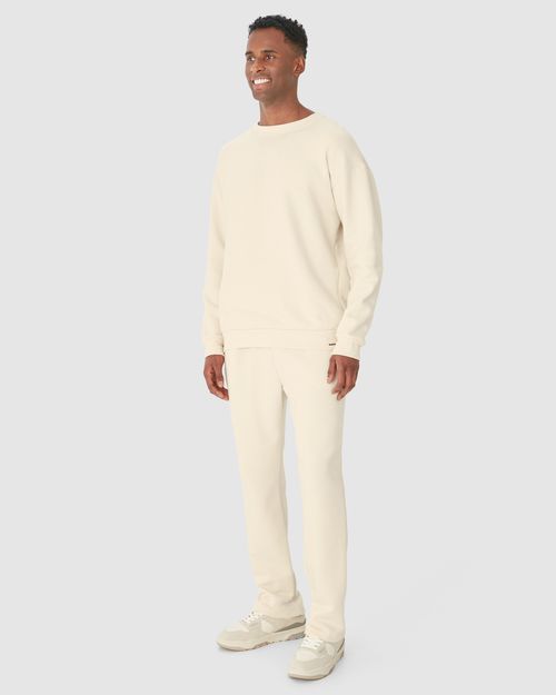 Calça Reta Masculina Em Moletom Comfy Flanelado