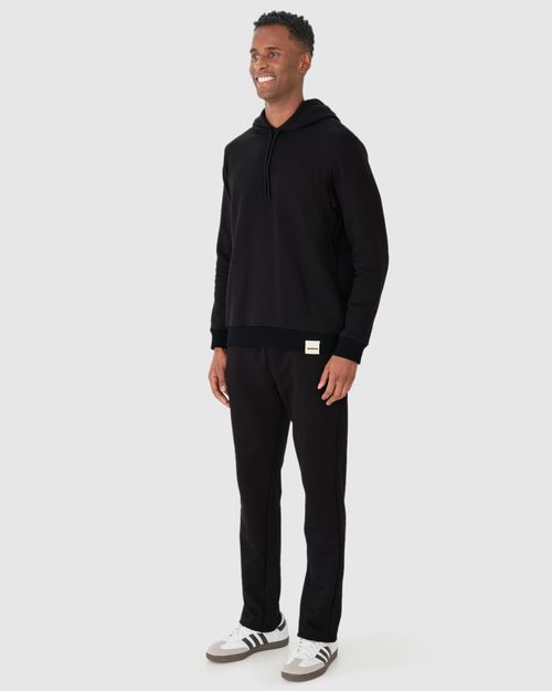 Blusão Masculino Com Capuz Em Moletom Comfy Flanelado