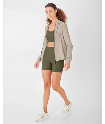 Jaqueta Corta Vento Feminina Bolso Costas Easy Care  - ENFIM