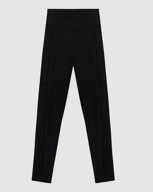 Calça Legging Feminina Bolso Na Perna Em Malha Dry E Proteção UV50+ - ENFIM