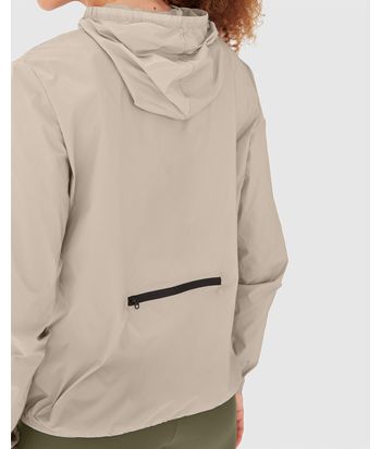 Jaqueta Corta Vento Feminina Bolso Costas Easy Care  - ENFIM