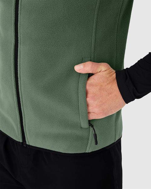 Colete Masculino Abertura Zíper Em Fleece - ENFIM